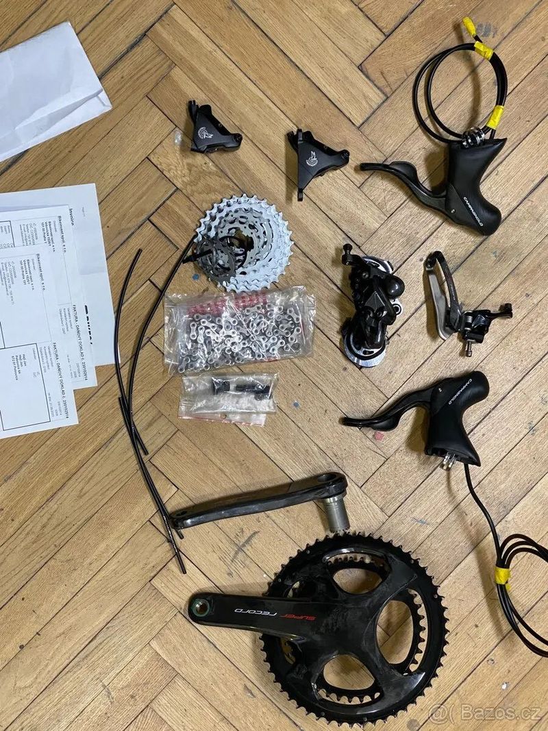 Campagnolo Super Record 2x12 sada Použité