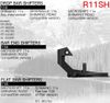 RD1 přehazovačka pro SHIMANO 1x11 speed - kopie INGRID