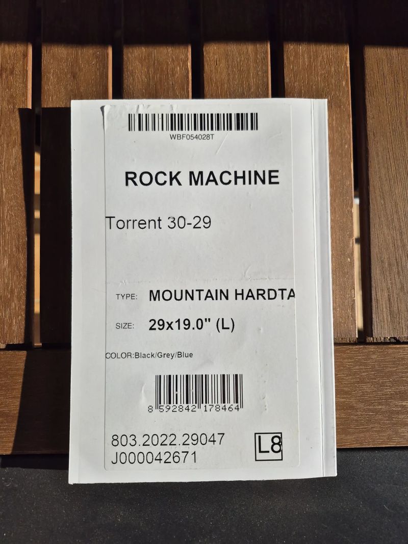 Rock Machine Torent 30