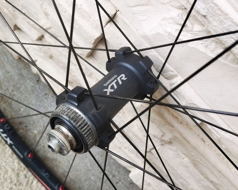 Shimano XTR originál záplety - téměř úplně nový 