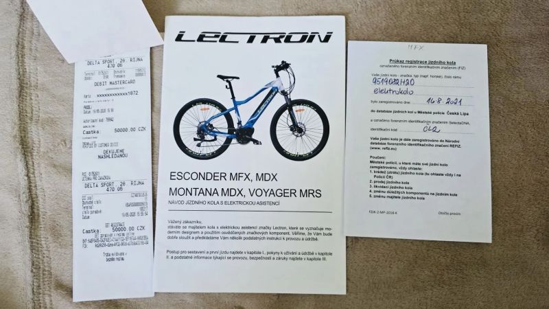 Horské elektrokolo Lectron Esconder MFX 29” – špičkový stav, rám 21”, najeto jen 888 km 