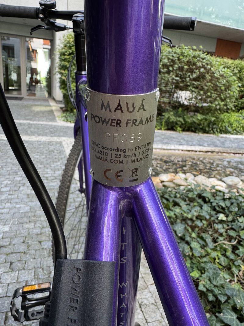MAUÁ - Italské ručně vyráběné městské elektro kolo