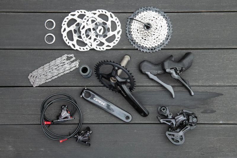 Nová sada Shimano GRX 820, 1x12