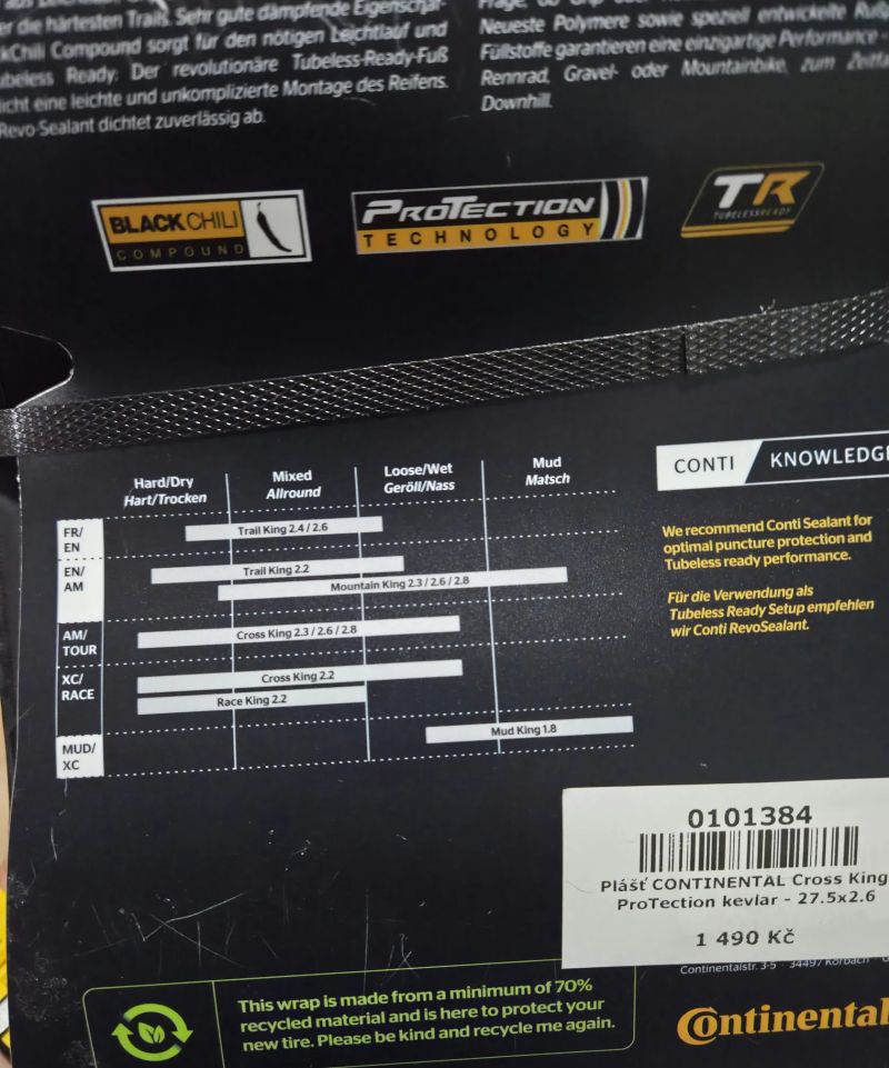 continental Cross King 27,5 x 2,6