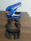 Cratoni Interceptor 2.0 blue -neon orange matt