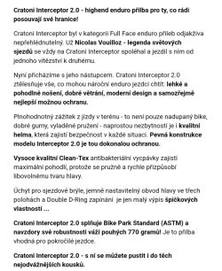 Cratoni Interceptor 2.0 blue -neon orange matt