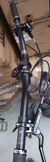 Řidítka s představcem Ride Alpha - Ø31.8MM - RISE 27MM - 780 MM