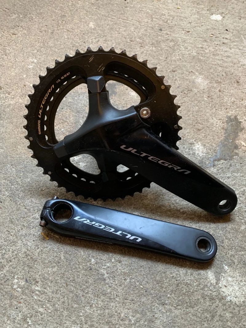 Cyklokrosové kliky Shimano Ultegra R8000 46/36, délka 170mm