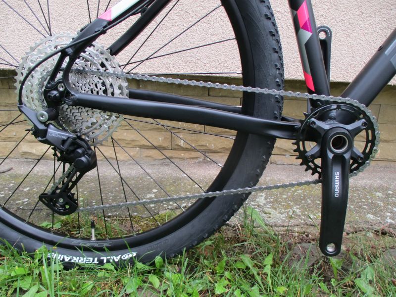 Nové dámské 29" kolo Maxbike M509D 17", vzduch. vidlice Rock Shox Judy, Shimano Deore1x11