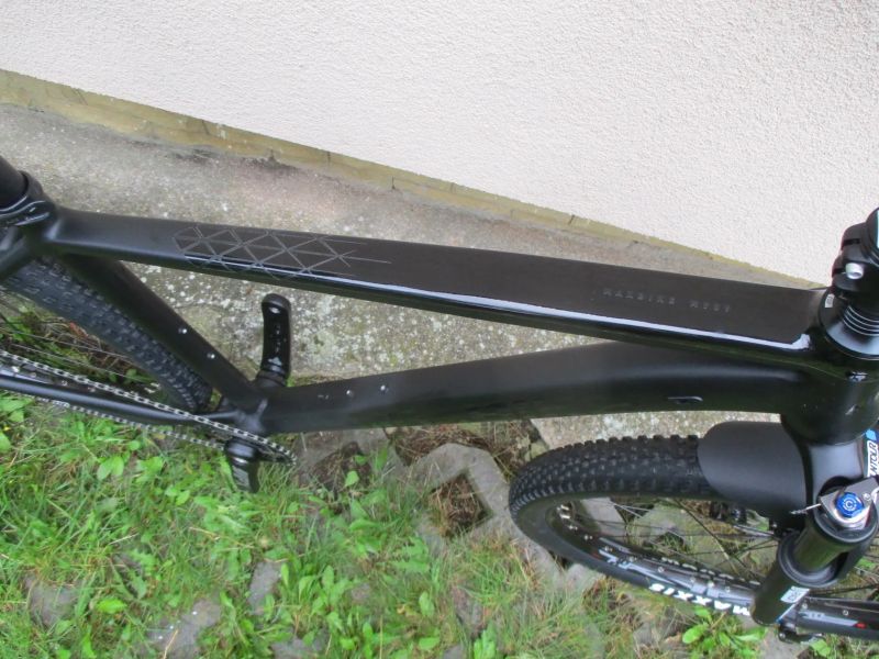 Nové 29" kolo na rámu Maxbike M909 19", SLX 1x12, vzduch. vidlice Suntour Axon, pevné osy