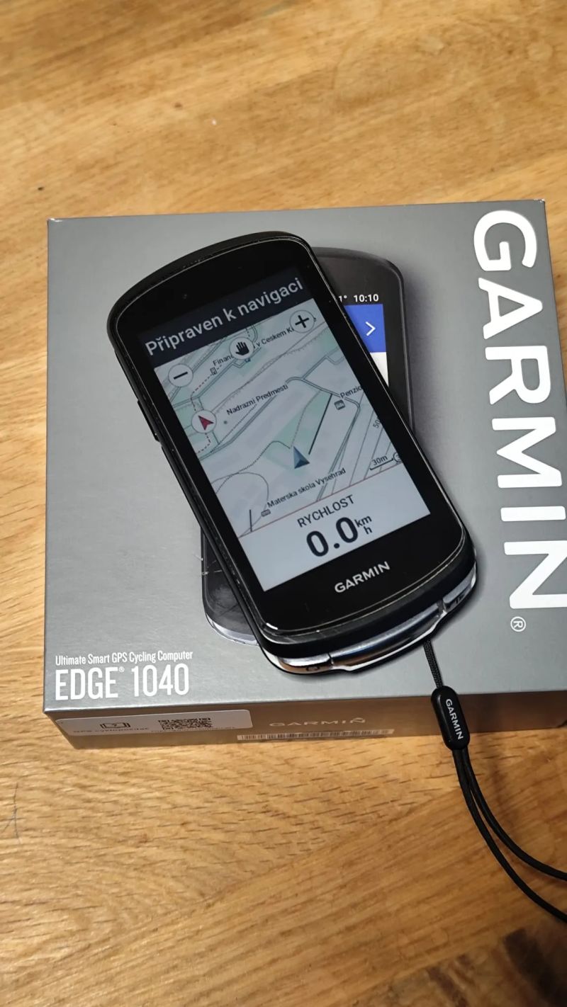 Garmin Edge 1040 zakoupen 9.6.2025 - záruka