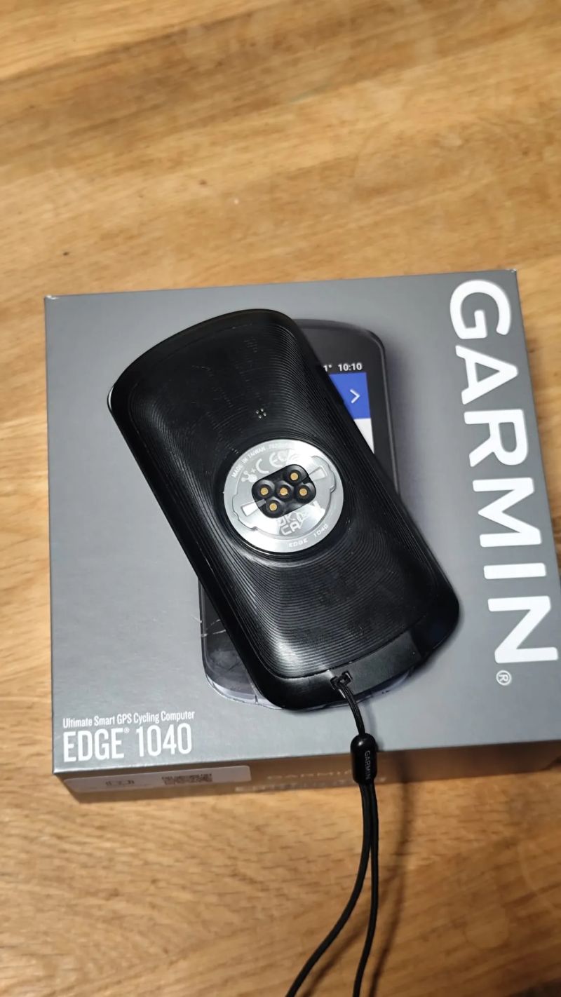 Garmin Edge 1040 zakoupen 9.6.2025 - záruka