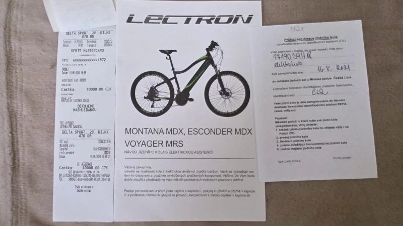 Horské elektrokolo Lectron Esconder MDX M400 | Rám 18” | Najeto jen 344 km | TOP STAV