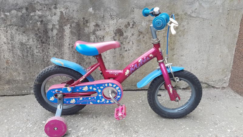 dětské odrážedlo a dětské kolo 12"