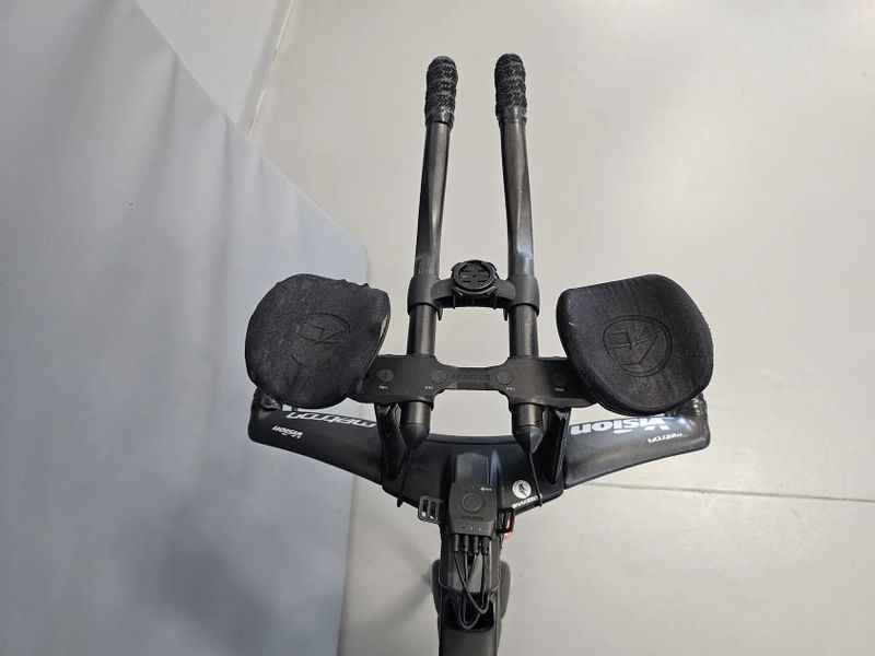 Časovkársky bike Cervelo P5 six, veľ. M/54, sada Sram Red eTap, wattmeter