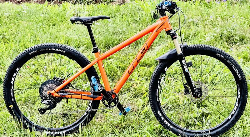 Prodej kola RB KID 145 oranžová KTM s teleskopickou sedlovkou