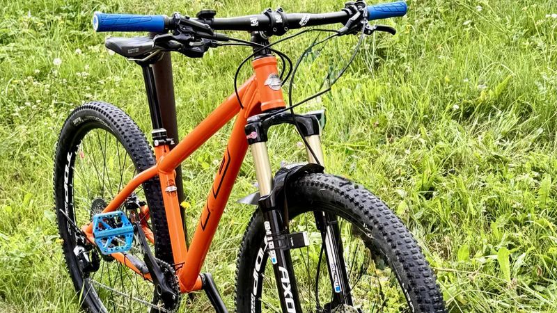 Prodej kola RB KID 145 oranžová KTM s teleskopickou sedlovkou