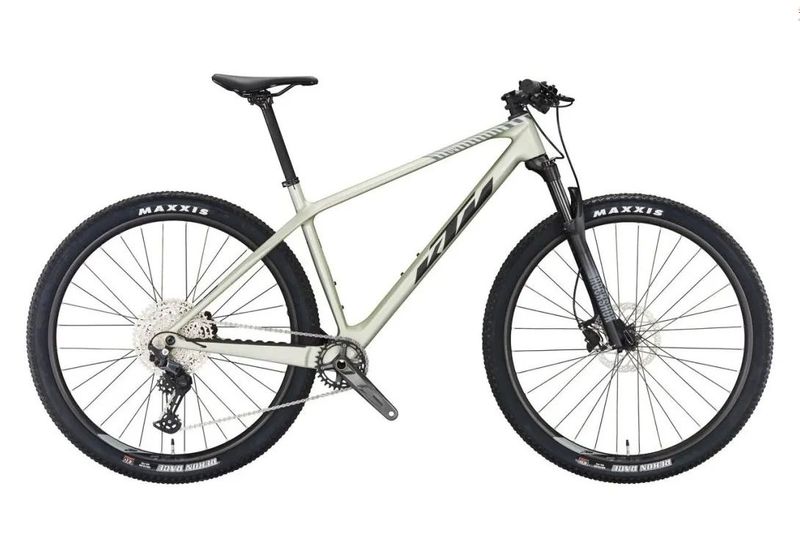 KTM Myroon PRO - dew Silver - horské karbonové kolo vel. L
