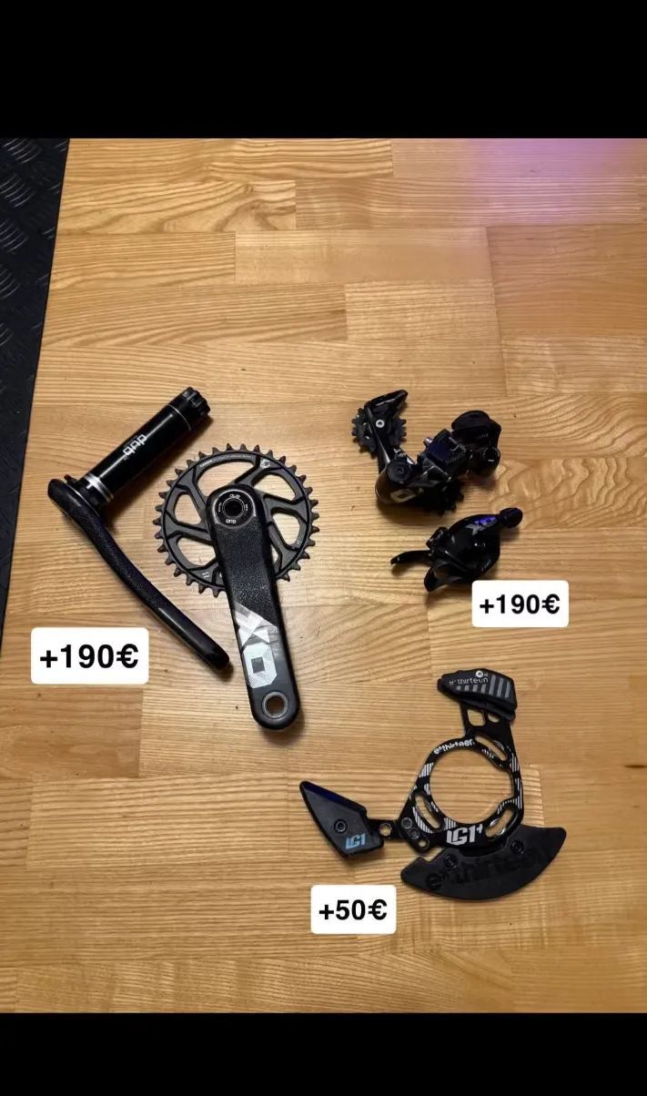 YT Tues Pro Race rám + tlumič