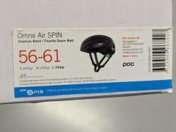 nová helma POC Omne Air SPIN, velikost L, vada laku