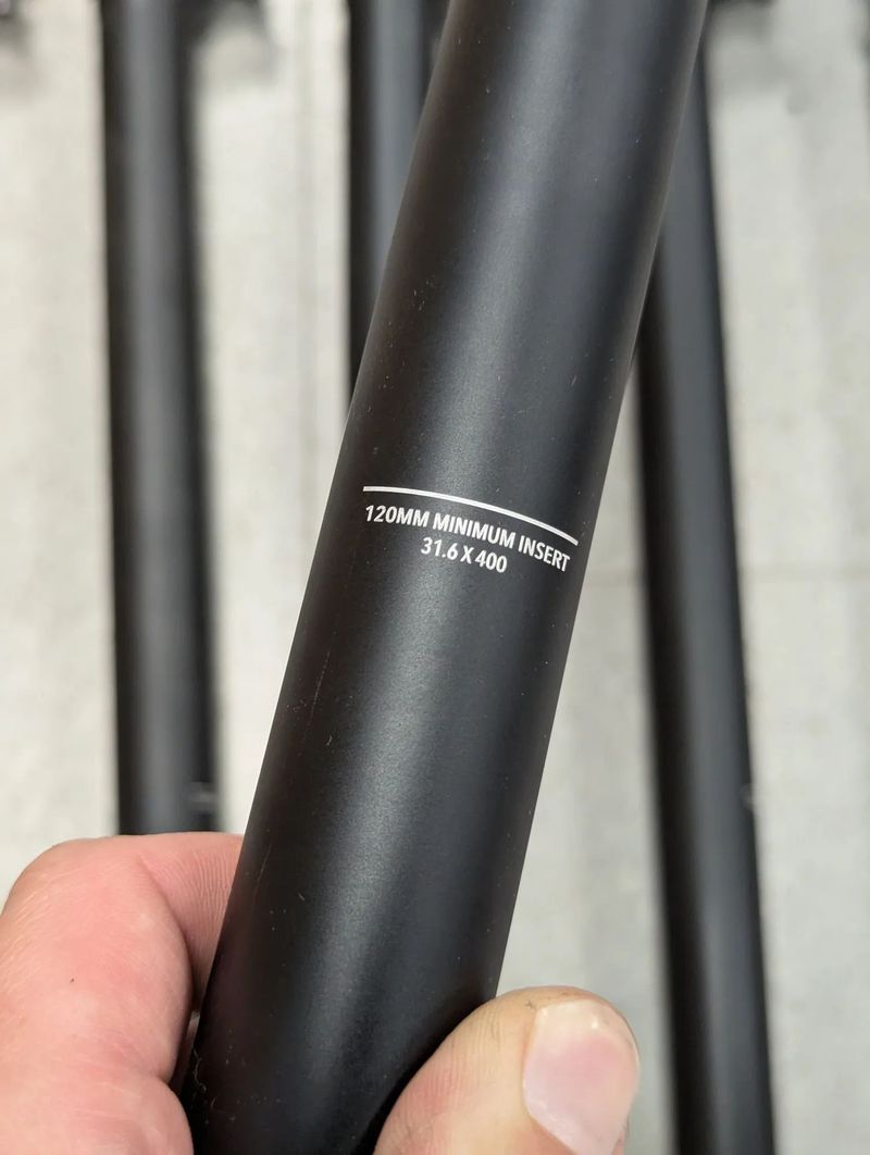 nové sedlovky Cannondale 31,6 mm