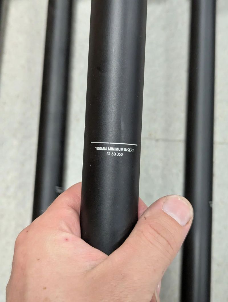 nové sedlovky Cannondale 31,6 mm