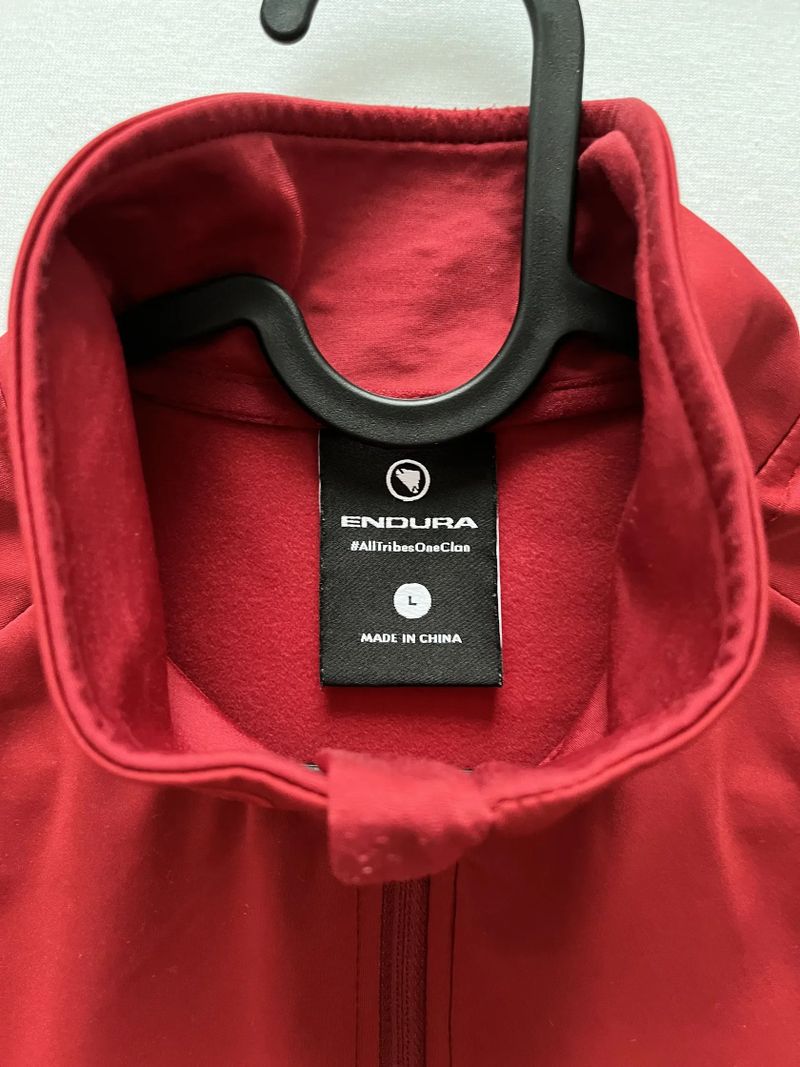 Pánský cyklistický dres longsleeve Endura FS260 Pro Jetstream II red