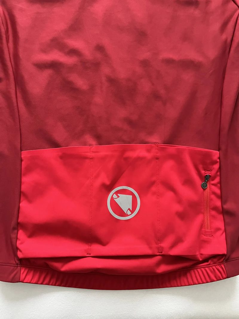 Pánský cyklistický dres longsleeve Endura FS260 Pro Jetstream II red