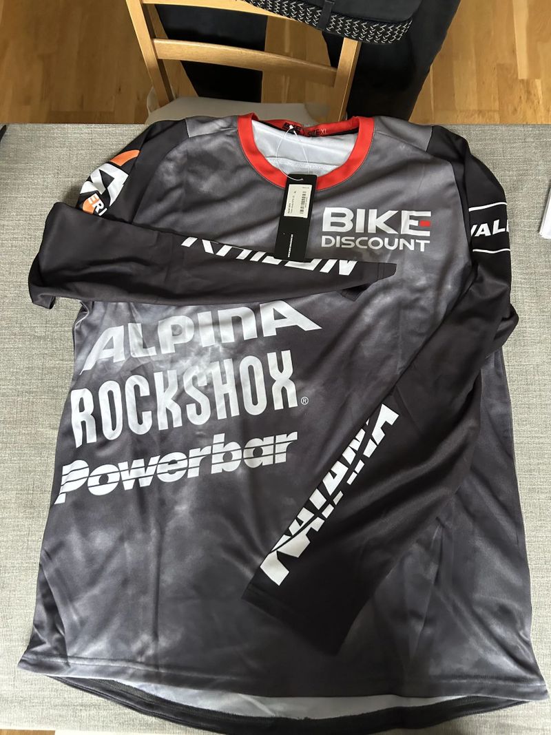 Prodám nový cyklistický dres Trail Team – velikost XL