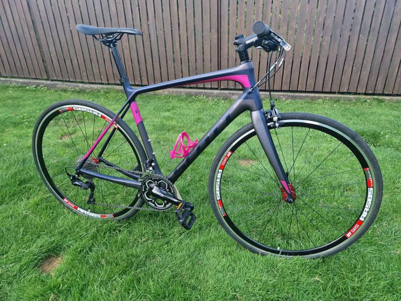 Scott Solace 5 Contessa – dámské fitness silniční kolo – karbon, vel. M (53)