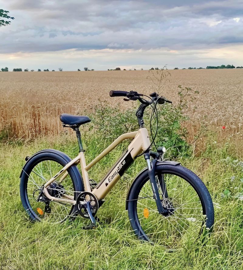 Elektrokolo EASYBIKE SPIRIT baterie 480Wh, stav nového kola