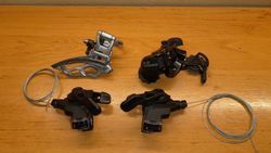 Sram 3x8 razeni, prehazovacka, presmykac