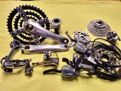 Čistá sada Shimano XTR - M 960 - perfektní stav