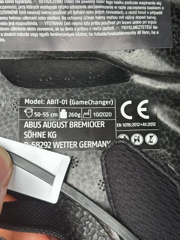  Abus GameChanger - vel.S - použitá 