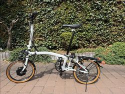 Brompton Electric H6LD (2020) bílý | elektrické, skládací | TOP STAV