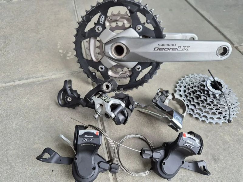 Sada Shimano Deore LX/XT 3x9