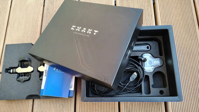 Silniční Pedály LOOK SRM Exakt Single Wattmetr Black