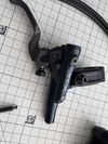 Shimano SLX zadní brzda M7110, sundaná z nového kola