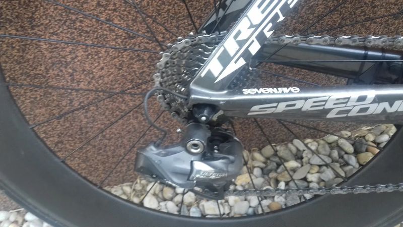 Trek speed concept Ultegra di2 -hrazda i riditka