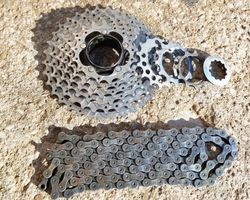 Shimano XT - 34 zubů + HG 53+ rychlospojka