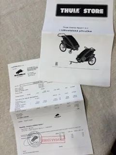 Thule Chariot Sport 1 Midnight Black