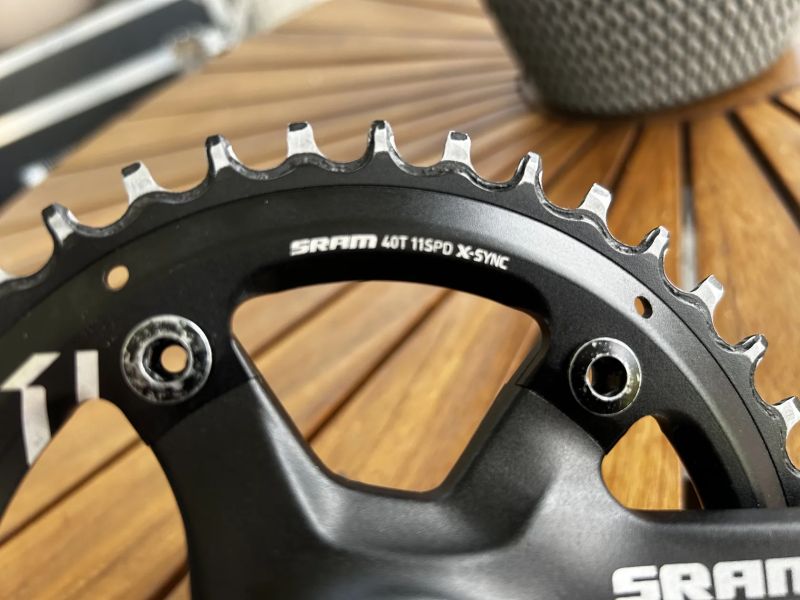 Kliky Sram Apex 1, 175mm, GXP, 40z X-sync