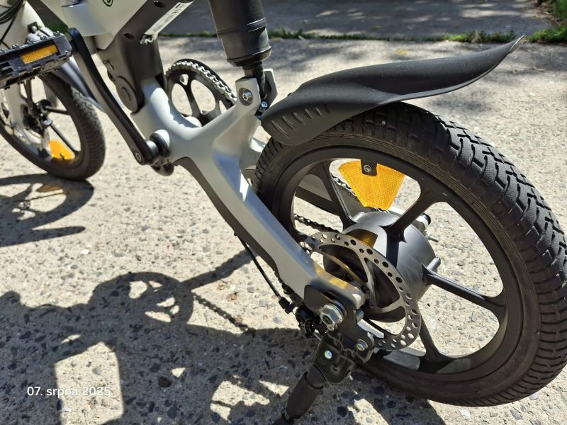 Skládací elektrokolo SachsenRad E-Folding Race Bike F12