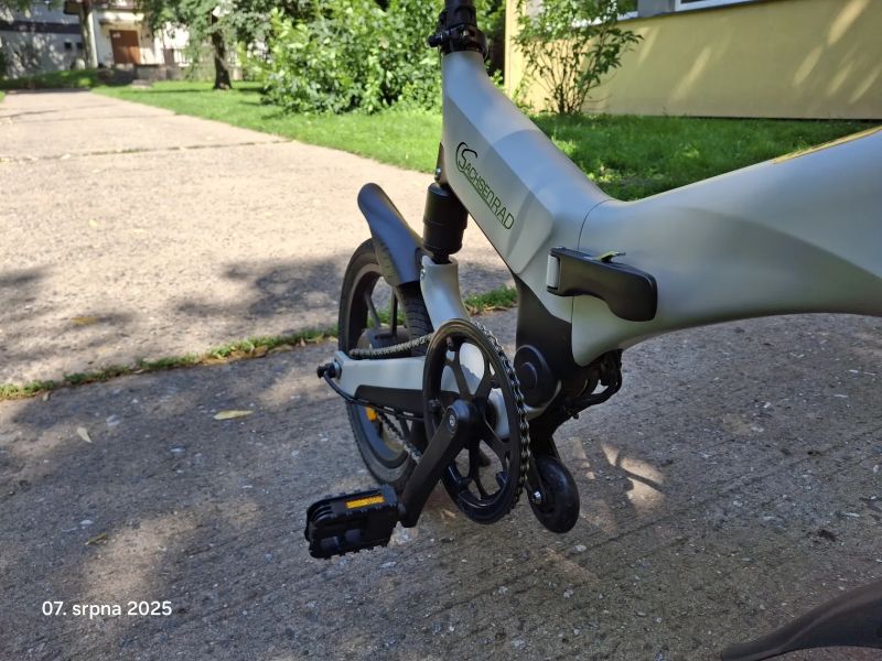 Skládací elektrokolo SachsenRad E-Folding Race Bike F12