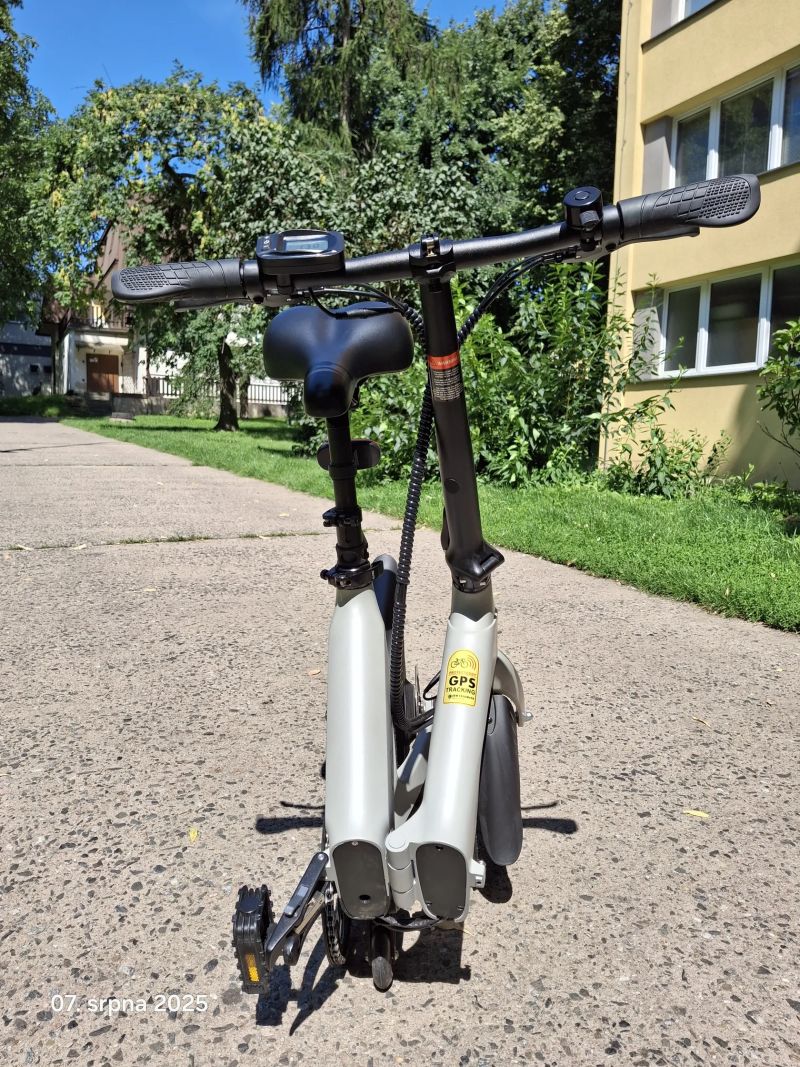 Skládací elektrokolo SachsenRad E-Folding Race Bike F12