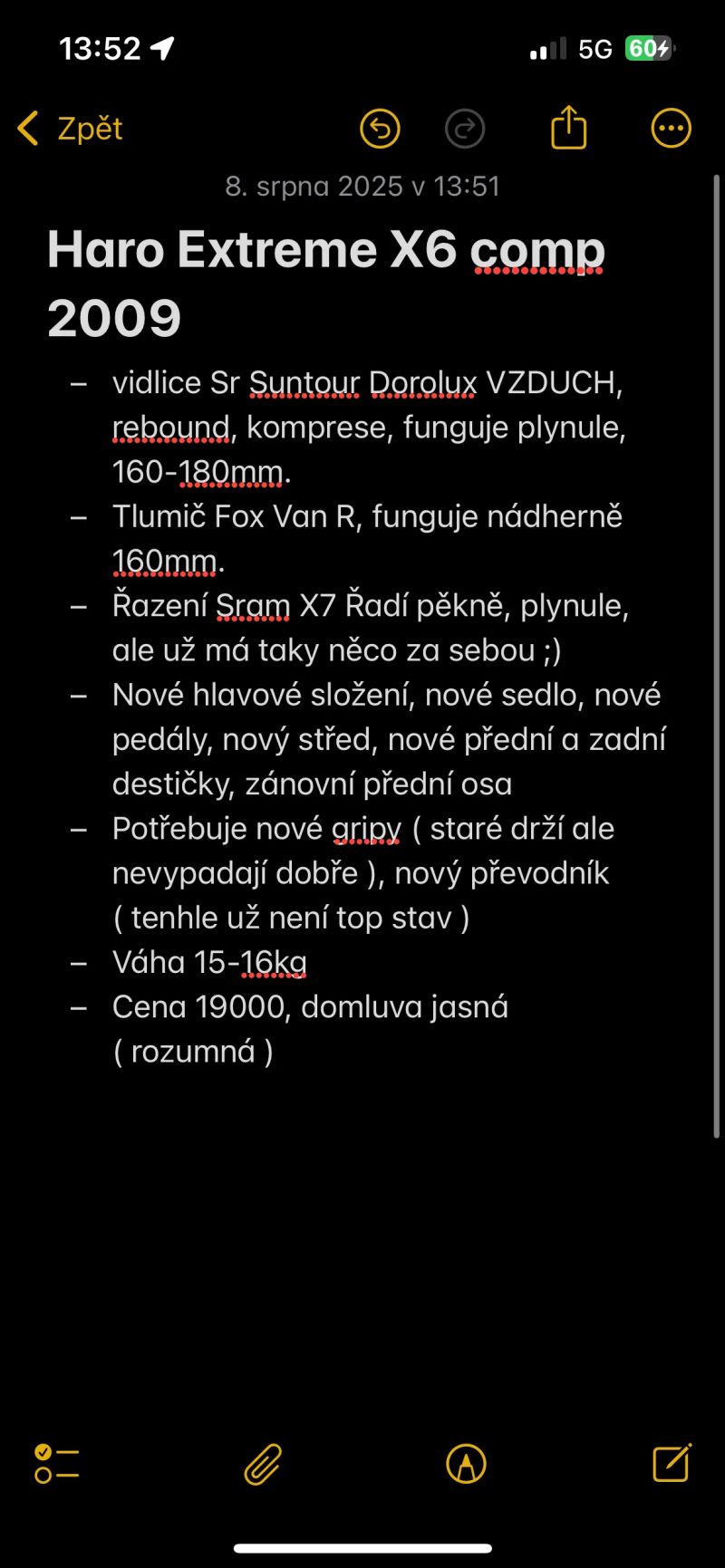 Haro Extreme X6 comp 2009