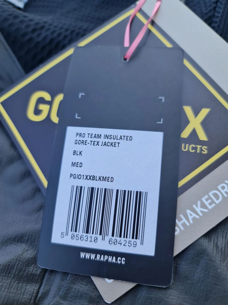 Rapha Gore-Tex Insulated Polartec cyklistická nepromokavá bunda