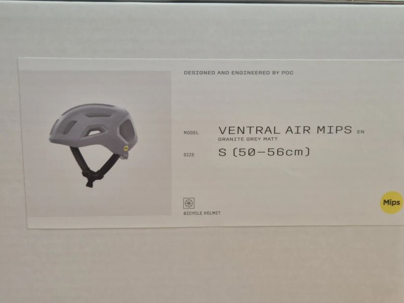 Helma na kolo POC Ventral Air MIPS - Granite Grey Matt - nová