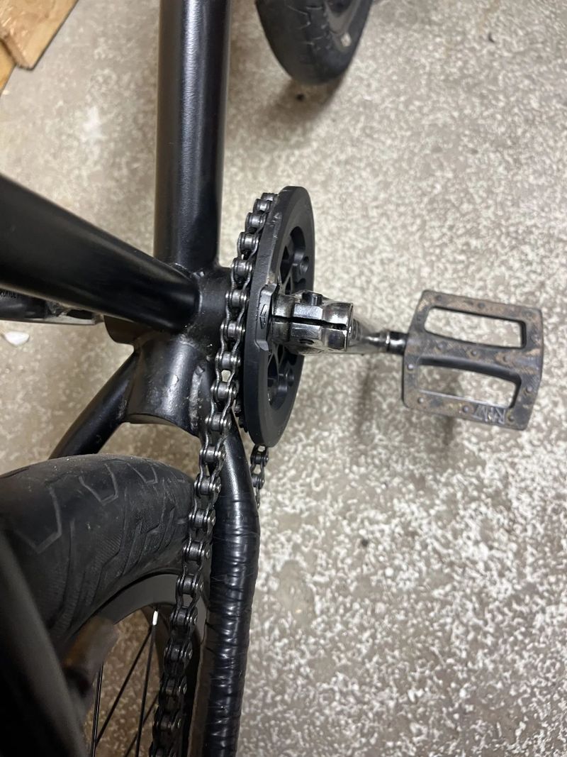 Custom freestyle bmx