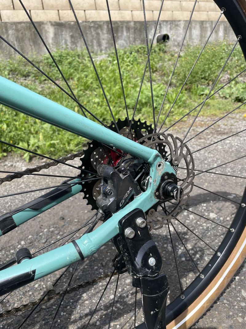 Rock Machine GravelRide INT e700 Di2 2022 (Gloss Mint/Silver/Black) horské elektrokolo